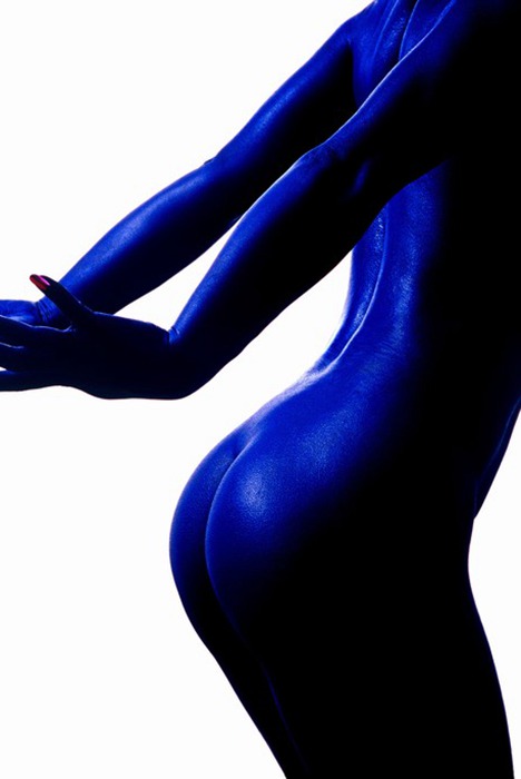 [metcn相约中国艺术写真]ID0077 2007 坤 蓝色人体雕塑