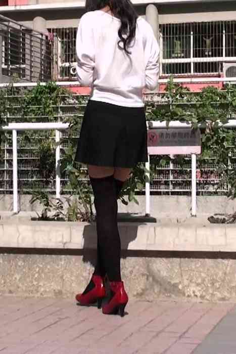 [学院私拍高清视频]ID0147 松岛枫 (18)情趣高跟黑丝美女